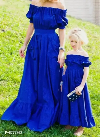 Mother Daughter Matching Dress-thumb0