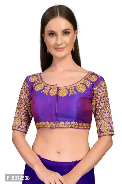 Classic Banglori Silk Embroidered Blouses for Women