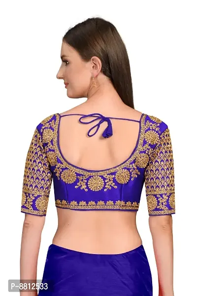 Classic Banglori Silk Embroidered Blouses for Women-thumb2