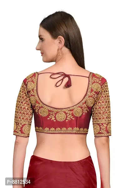 Classic Banglori Silk Embroidered Blouses for Women-thumb2