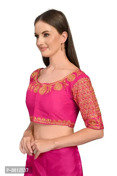 Classic Banglori Silk Embroidered Blouses for Women-thumb3