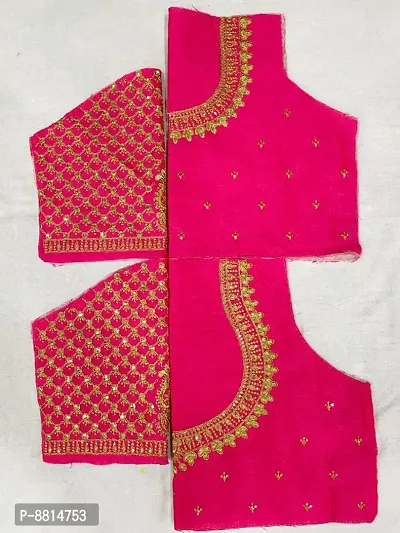 Classic Banglori Silk Embroidered Blouses for Women-thumb0