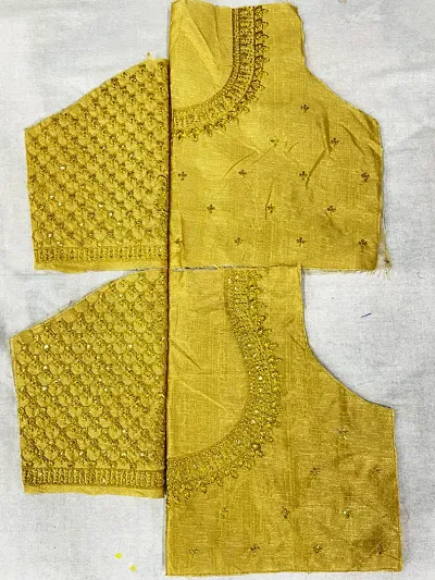Classic Banglori Silk Embroidered Blouse Fabric