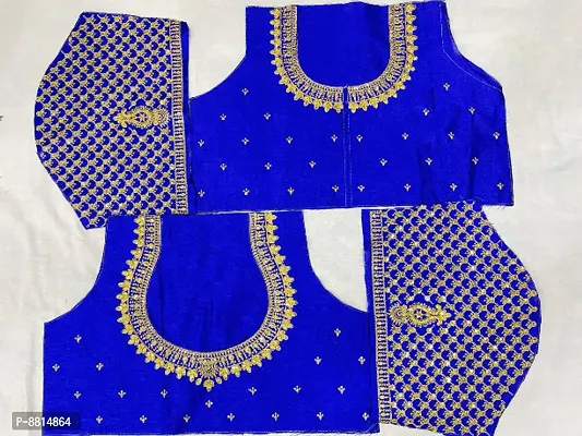 Classic Banglori Silk Embroidered Blouses for Women