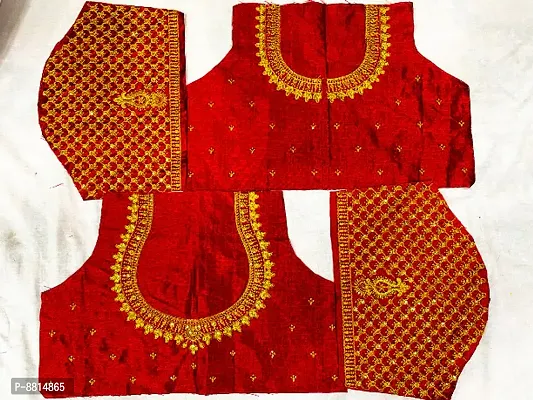 Classic Banglori Silk Embroidered Blouses for Women