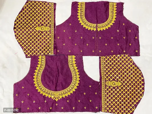 Classic Banglori Silk Embroidered Blouses for Women