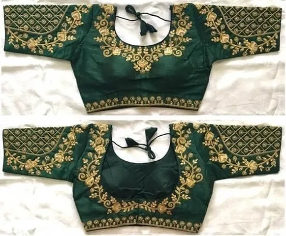 Banglori Silk Embroidered Readymade Blouses