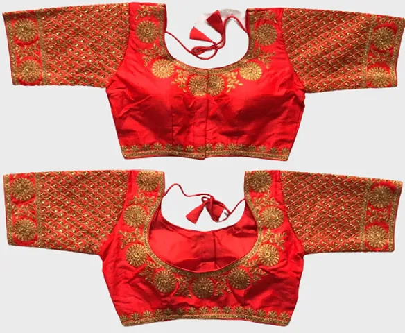 Reliable Pure Banglori Silk Stitched Blouses For Women