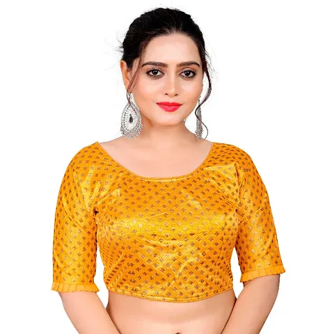 Jacquard Readymade Blouse For Women