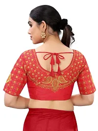 Heavy banglory Silk Zari Embroidered Stitched Blouses-thumb1