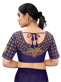 Heavy banglory Silk Zari Embroidered Stitched Blouses-thumb1