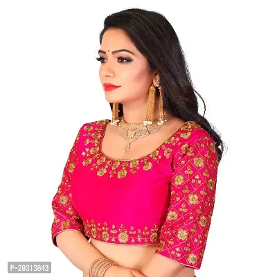 Women embroidery readymade blouse-thumb3