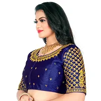 Embroidered readymade blouse for women-thumb2