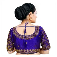 Classic Banglori Silk Embroidered Blouses for Women-thumb1