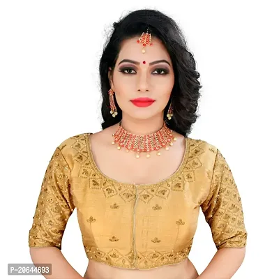 Classic Banglori Silk Embroidered Blouses for Women