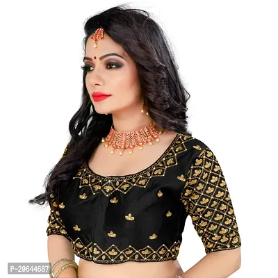 Classic Banglori Silk Embroidered Blouses for Women-thumb3