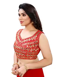 Heavy banglori Silk Zari Embroidered Stitched Blouses-thumb2