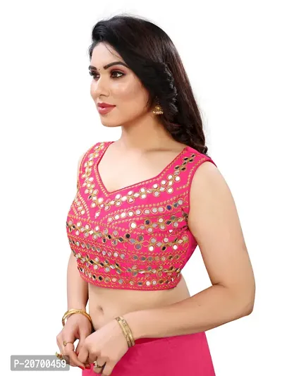 Heavy banglori Silk Zari Embroidered Stitched Blouses-thumb3