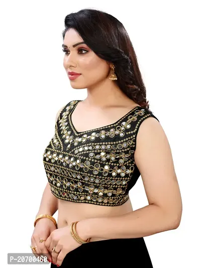 Heavy banglori Silk Zari Embroidered Stitched Blouses-thumb3