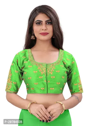 Heavy banglori Silk Zari Embroidered Stitched Blouses-thumb0