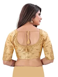 Heavy banglori Silk Zari Embroidered Stitched Blouses-thumb1