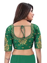 Heavy banglori Silk Zari Embroidered Stitched Blouses-thumb1