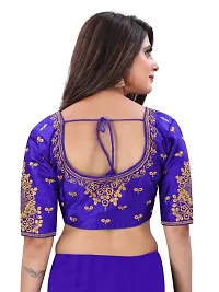 Heavy banglori Silk Zari Embroidered Stitched Blouses-thumb1