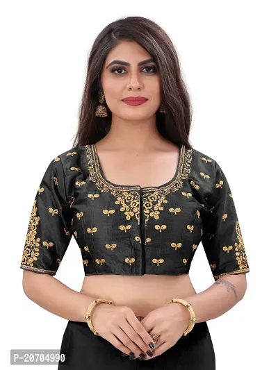 Heavy banglori Silk Zari Embroidered Stitched Blouses