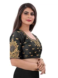 Heavy banglori Silk Zari Embroidered Stitched Blouses-thumb2