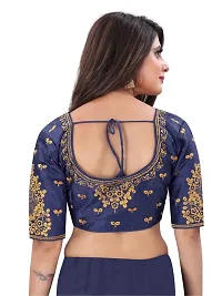 Heavy banglori Silk Zari Embroidered Stitched Blouses-thumb1