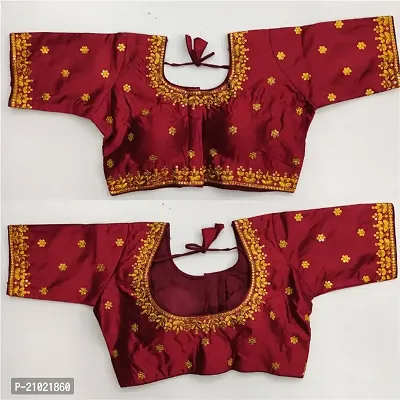 Reliable  Pure Banglori Silk  Stitched Blouses For Women