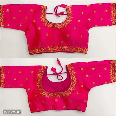 Reliable  Pure Banglori Silk  Stitched Blouses For Women