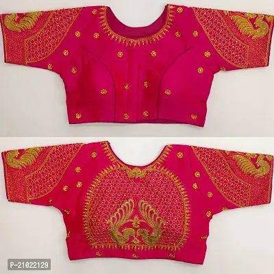 Reliable  Pure Banglori Silk  Stitched Blouses For Women