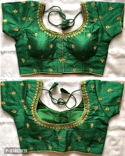 Reliable  Pure Banglori Silk  Stitched Blouses For Women