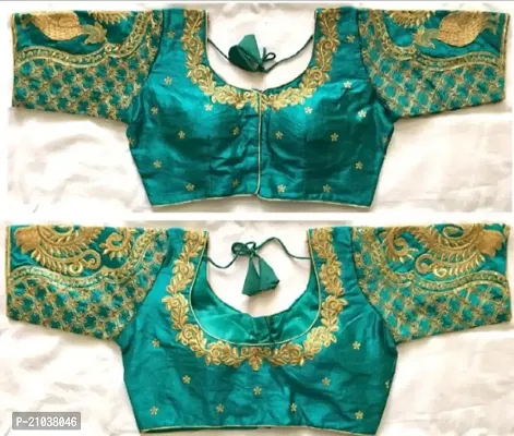 Reliable  Pure Banglori Silk  Stitched Blouses For Women-thumb0