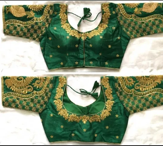 Reliable Pure Banglori Silk Stitched Blouses For Women