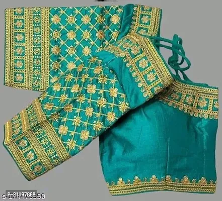 Reliable  Pure Banglori Silk  Stitched Blouses For Women