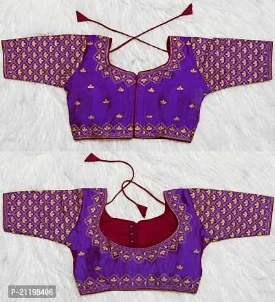 Reliable  Pure Banglori Silk  Stitched Blouses For Women