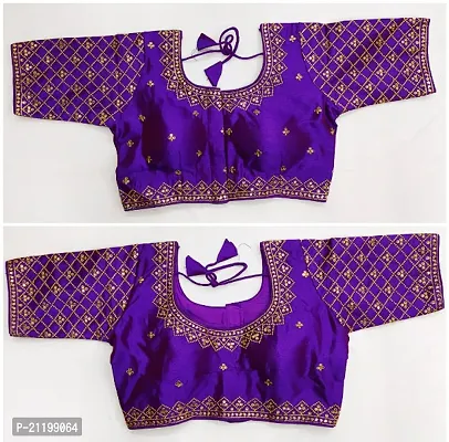 Reliable  Pure Banglori Silk  Stitched Blouses For Women