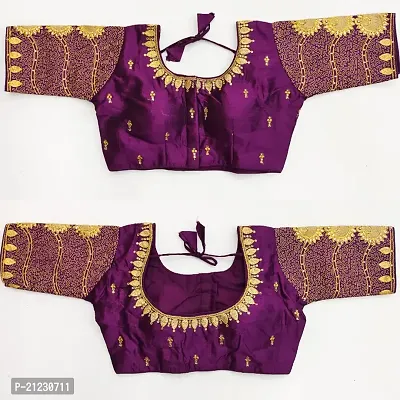 Reliable  Pure Banglori Silk  Stitched Blouses For Women