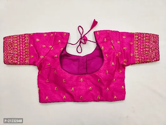 Reliable  Pure Banglori Silk  Stitched Blouses For Women-thumb2