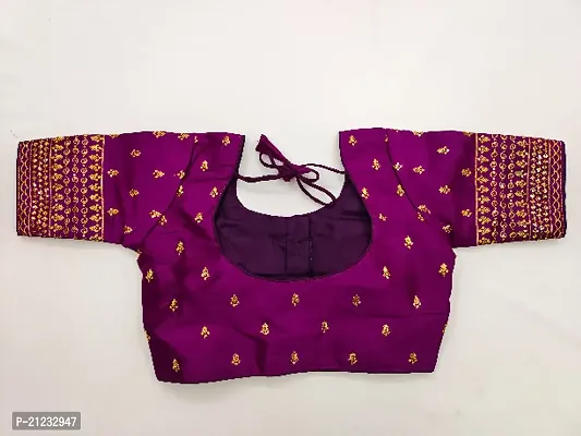 Reliable  Pure Banglori Silk  Stitched Blouses For Women-thumb2