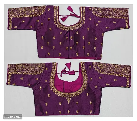 Reliable  Pure Banglori Silk  Stitched Blouses For Women