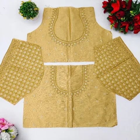 Reliable  Pure Banglori Silk  Stitched Blouses For Women