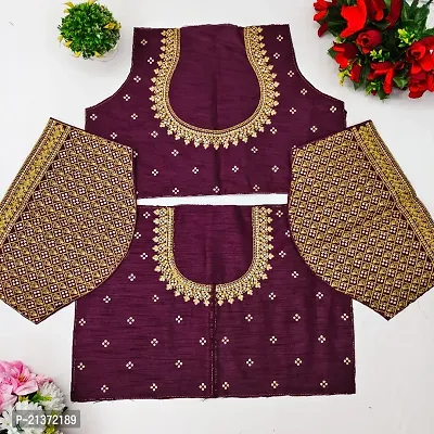 Reliable  Pure Banglori Silk  Stitched Blouses For Women-thumb0