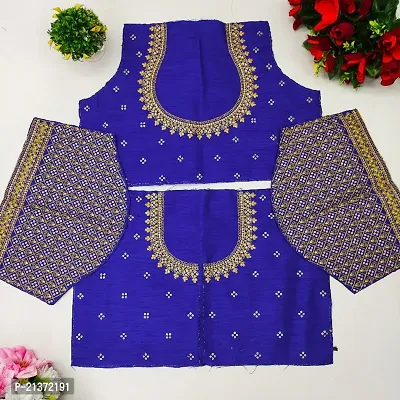 Reliable  Pure Banglori Silk  Stitched Blouses For Women