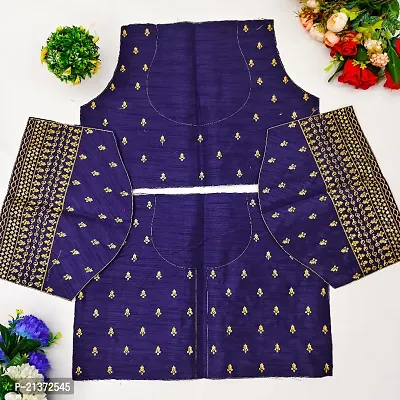 Reliable  Pure Banglori Silk Unstitched Blouse for Women-thumb0