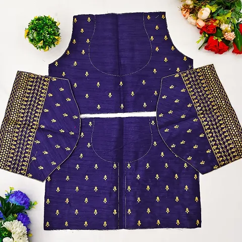 Reliable Pure Banglori Silk Unstitched Blouse for Women