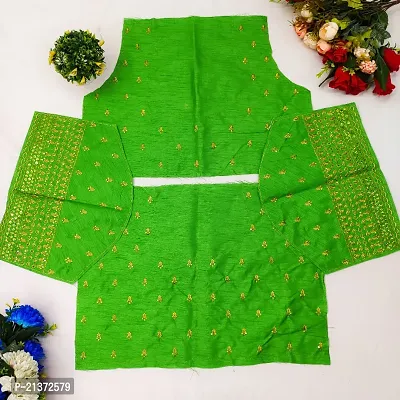 Reliable  Pure Banglori Silk Unstitched Blouse for Women-thumb0