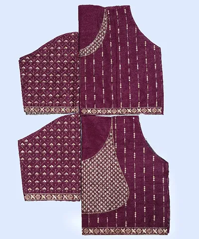 Reliable  Pure Banglori Silk Unstitched Blouse for Women